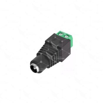 Conector Jack DC Hembra para tiras LED de aviarios